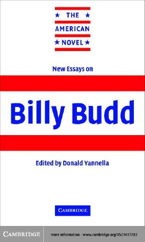 New essays on Billy Budd / edited by Donald Yannella.