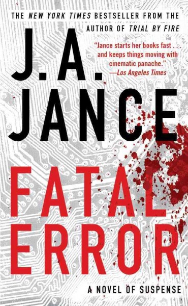 Fatal error : v. 6 : Alison Reynolds / J.A. Jance.
