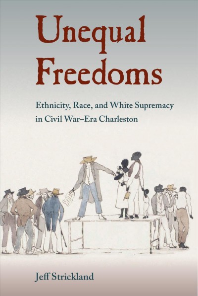 Unequal freedoms : ethnicity, race, and white supremacy in Civil War-era Charleston / Jeff Strickland ; foreword by Stanley Harrold and Randall M. Miller.