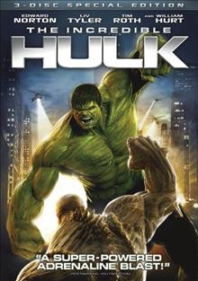 The Incredible Hulk / Universal Studios and Marvel Entertainment present a Marvel Studios production ; a Valhalla Motion Pictures production ; produced by Avi Arad, Gale Anne Hurd, Kevin Feige ; screen story and screenplay by Zak Penn ; directed by Louis Leterrier.