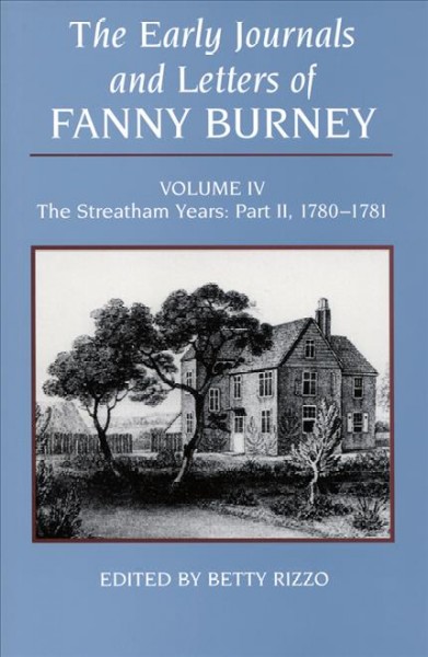 The Streatham years, part II: 1780-1781 [electronic resource] / edited by Betty Rizzo.
