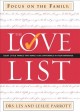 The love list : eight little things that make a big difference in your marriage  Cover Image